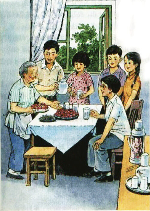 小学课文《荔枝》插图